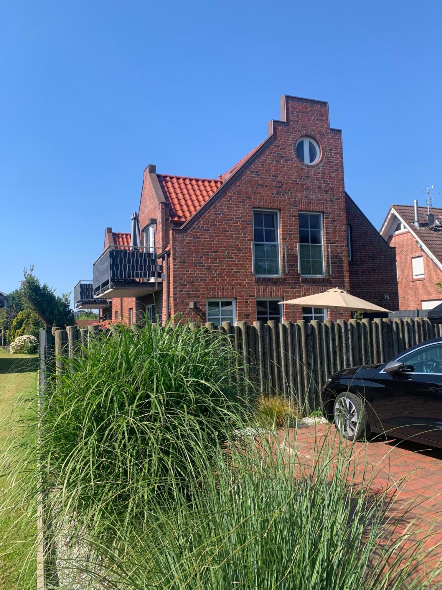 Suedstrandhus Urlaub Mit Hund Wohnung 4 Oben Borkum Dış mekan fotoğraf